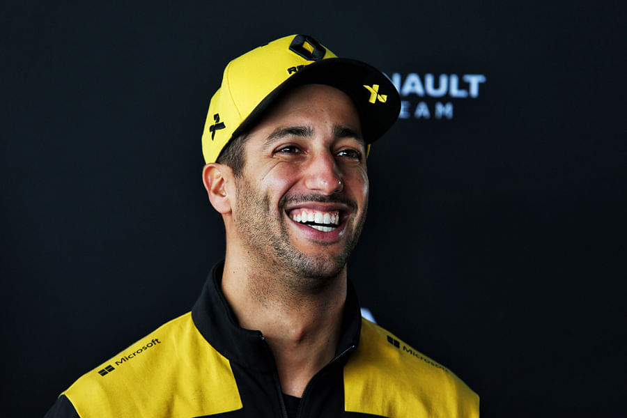 Daniel Ricciardo. Picture credit: Renault Sport F1