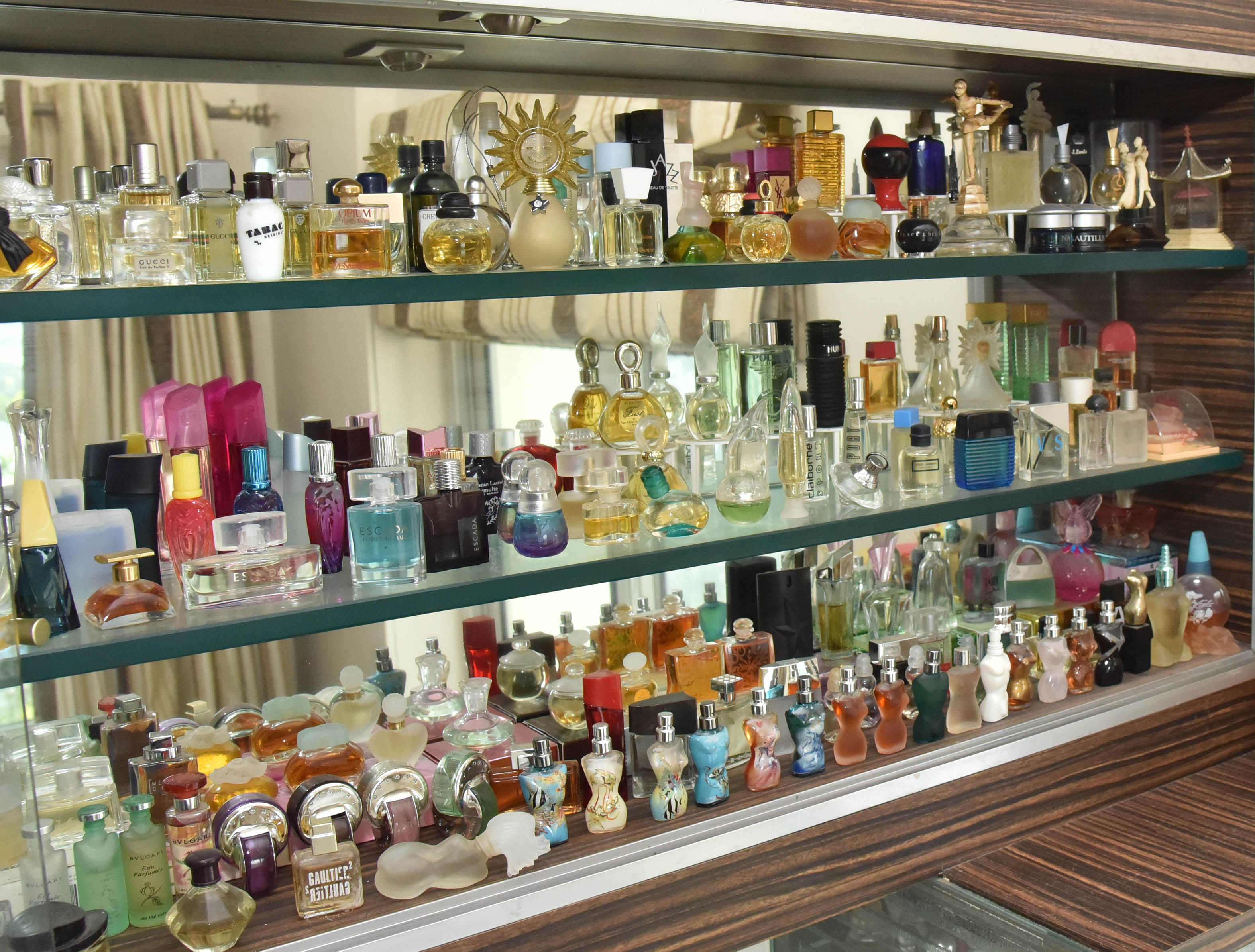 Raj Sethia’s perfume collection.