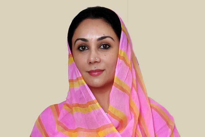 Diya Kumari, a former MLA from Sawai Madhopur, who contested the Lok Sabha polls for the first time, defeated Devkinandan (also known as kaka) by 5,51,916 votes. (DH File Photo)