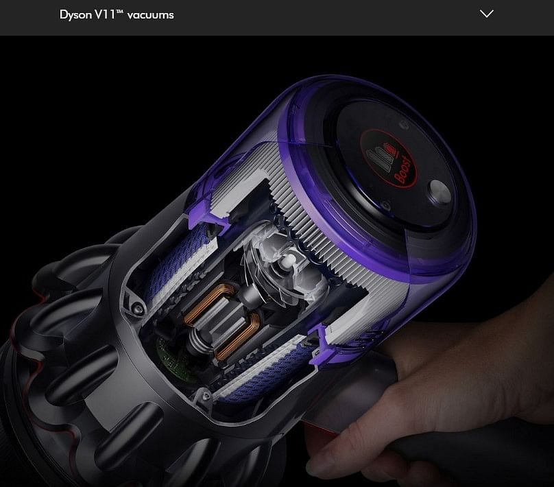 The new Dyson V11 series vacuum cleaner (Credit: Dyson) 