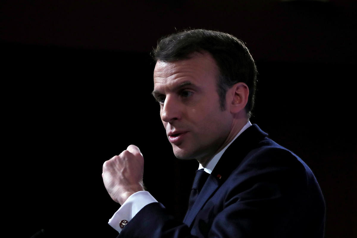 French President Emmanuel Macron (Reuters Photo)