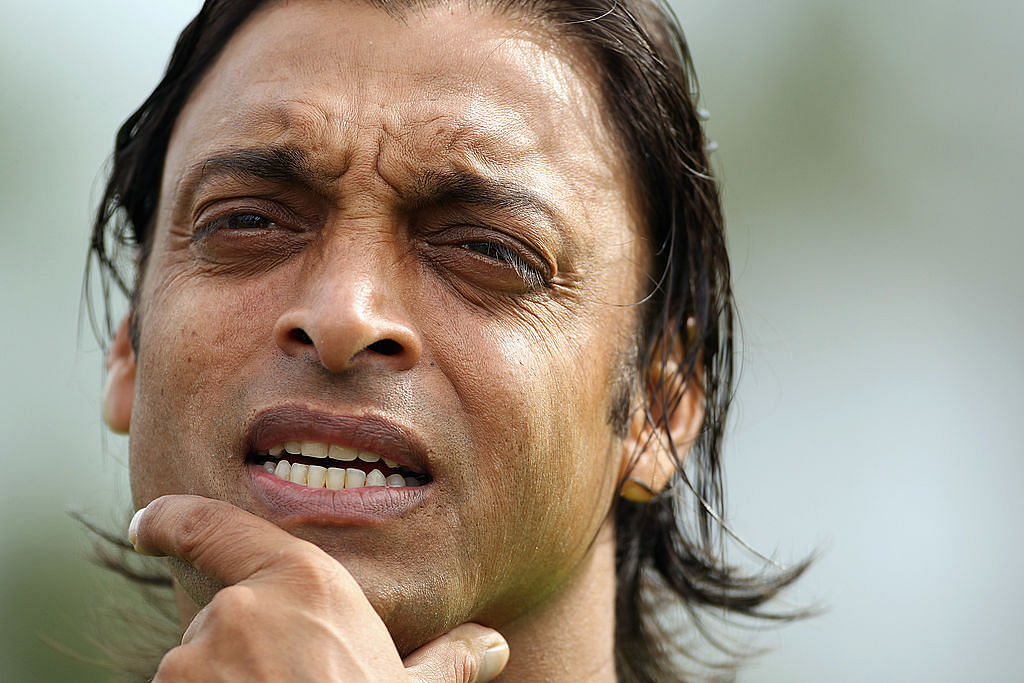  Former Pakistan pacer Shoaib Akhtar. Credit: Getty Photo