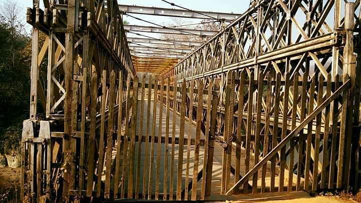 India-Myanmar border gate closed in Manipur. (DH photo) 