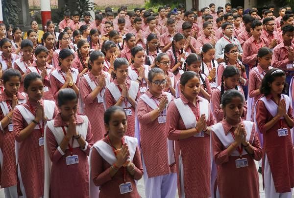Schools in Jammu reopen after abrogation of Article 370. (Photo/PTI)
