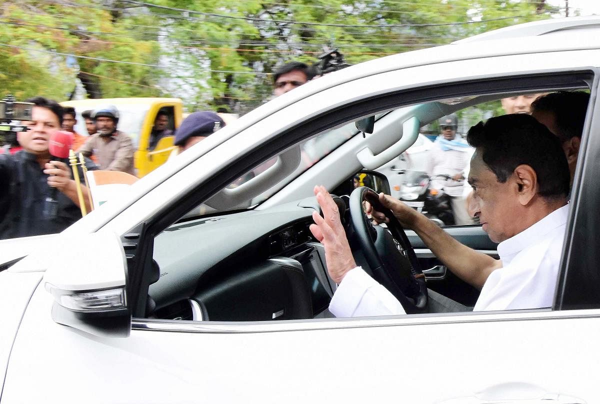 Madhya Pradesh Chief Minister Kamal Nath. (PTI Photo)