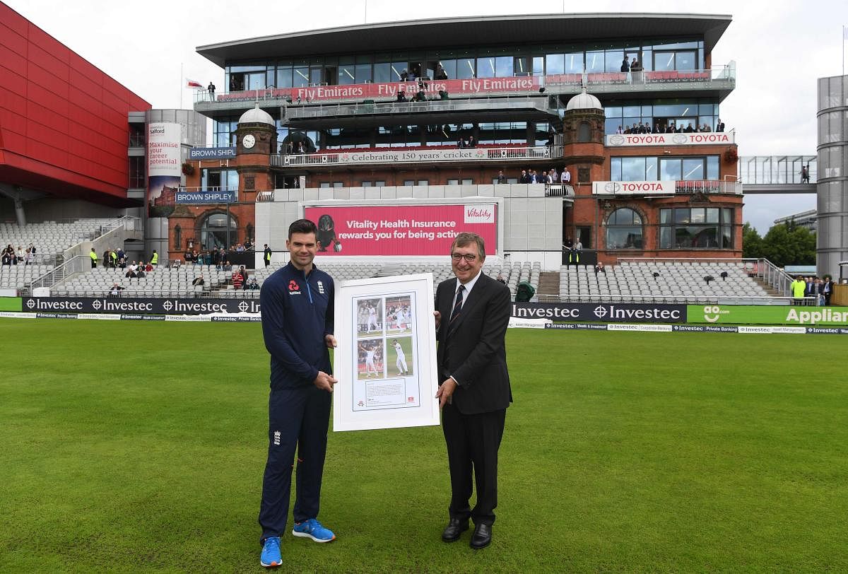Lancashire County Cricket Club Chairman David Hodgkiss (AFP Photo)