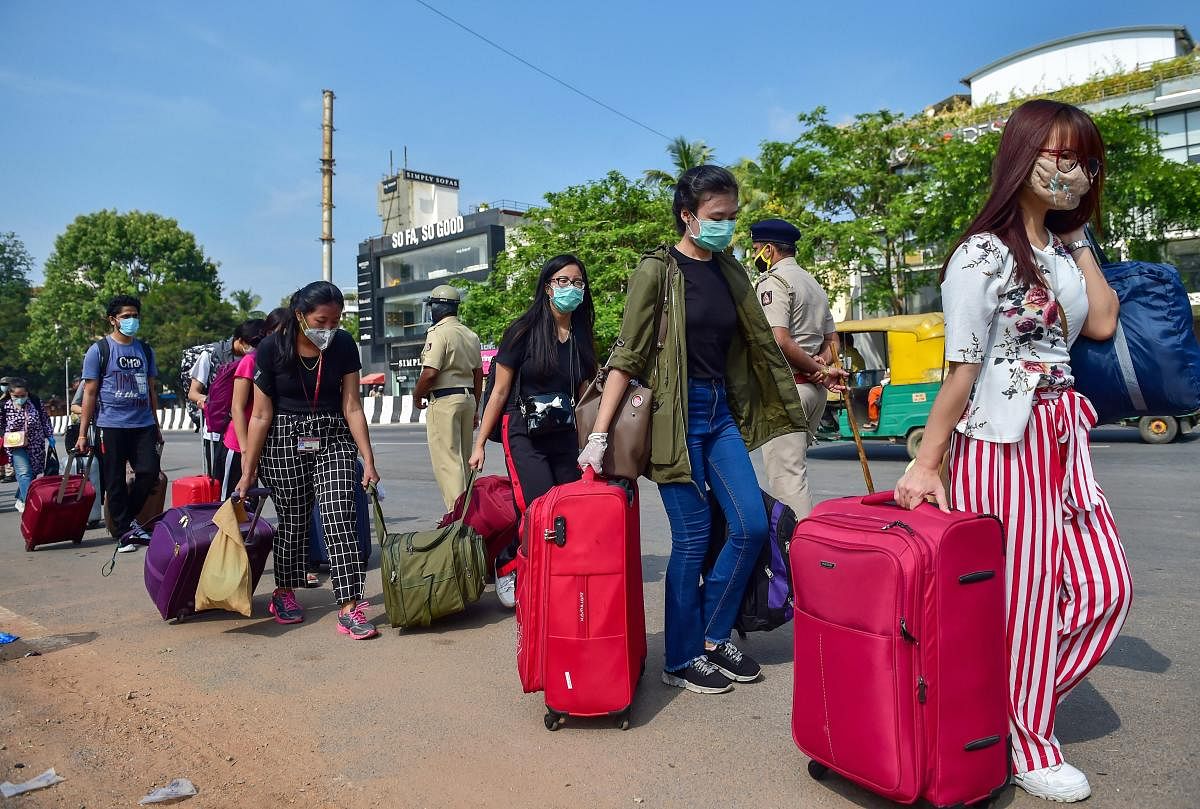 Manipur migrant workers (PTI Photo)