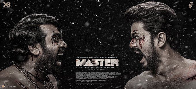 Master features Vijay and Vijay Sethupathi in the lead Credit: Twitter/@actorvijay