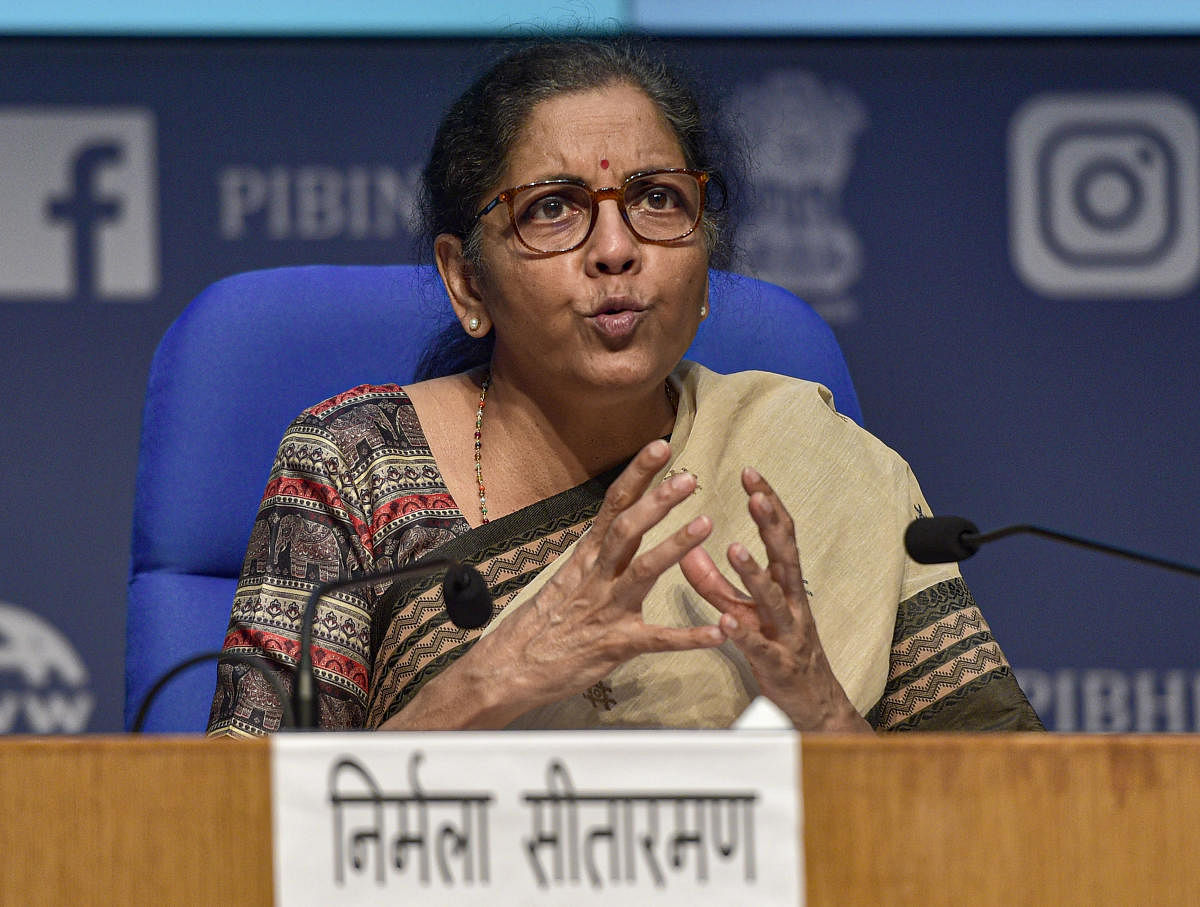 Union Finance Minister Nirmala Sitharaman (PTI Photo)