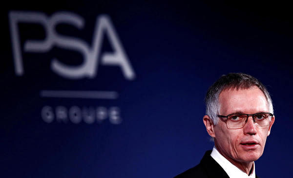 Carlos Tavares, Chief Executive Officer and Chairman of the Managing Board of PSA Group. (Reuters photo)