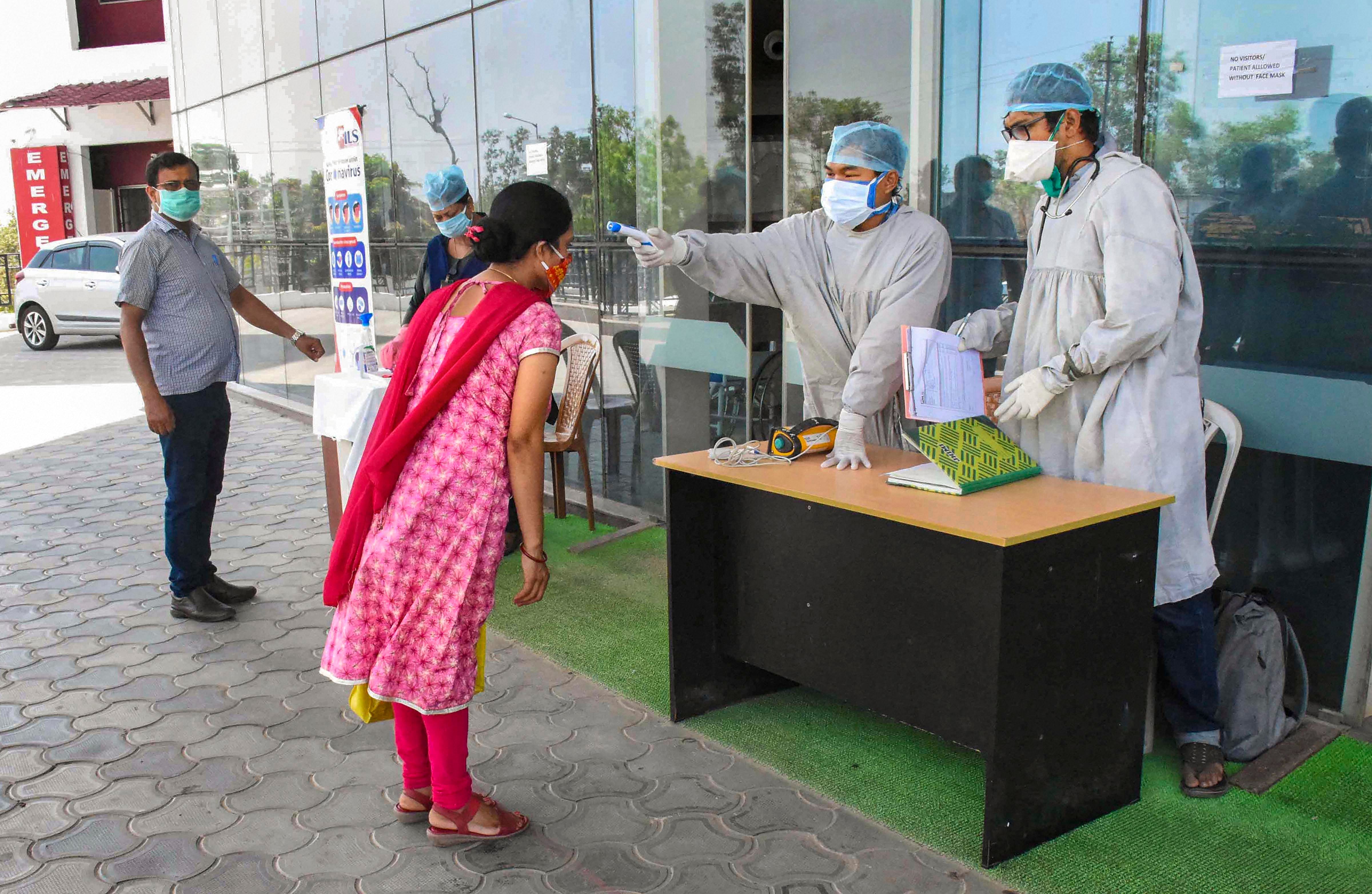 While 42 people including doctors, her family members and relatives are in institutional quarantine, 66 others are on home quarantine.  (Credit: PTI Photo)