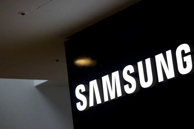 Samsung brand name on a store (File Photo)