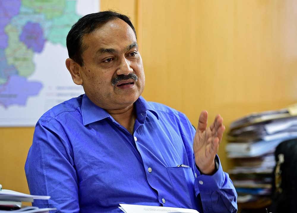  Sanjiv Kumar, chief electoral officer. DH Photo