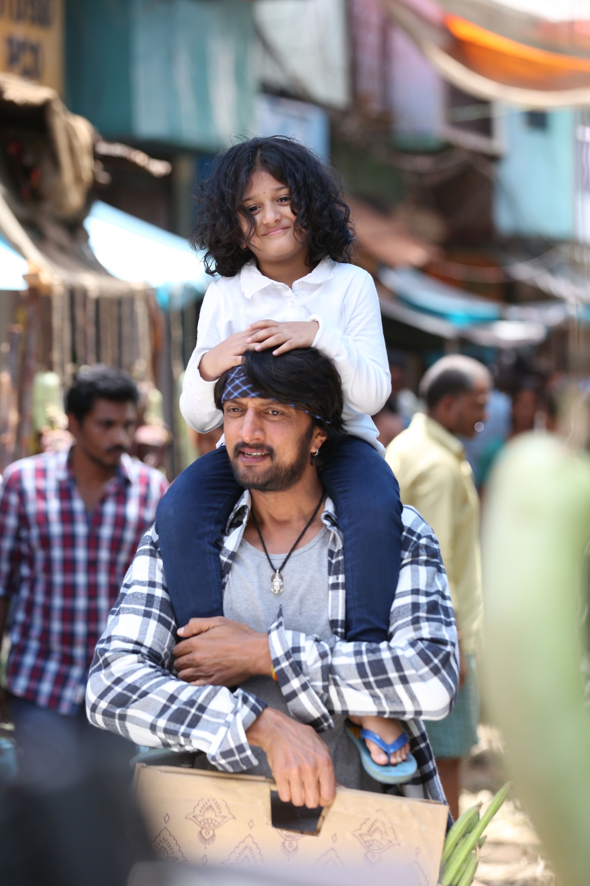 Sharvari plays Sudeep's daughter in the film.