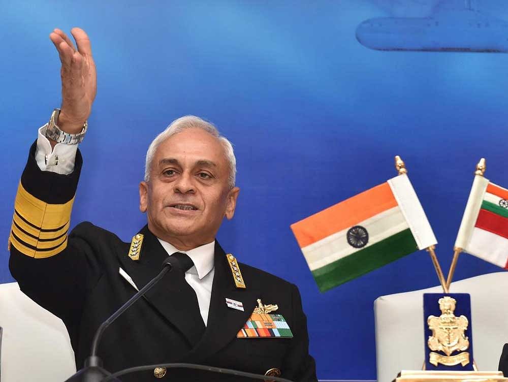 Lanba also assured the country that the Navy is keeping round-the-clock vigil on India's maritime domain.