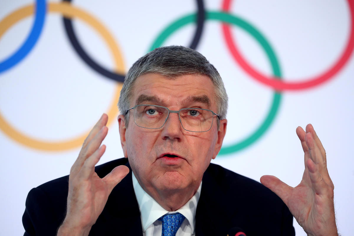 Thomas Bach, President of the International Olympic Committee. (Reuters photo)