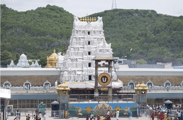 Tirupathi temple (Credit: Wikimedia Commons Photo)