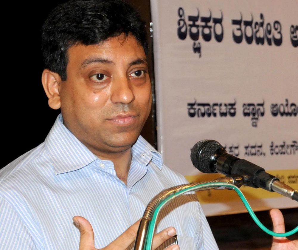 Tushar Girinath, chairman of the Bangalore Water Supply and Sewerage Board 