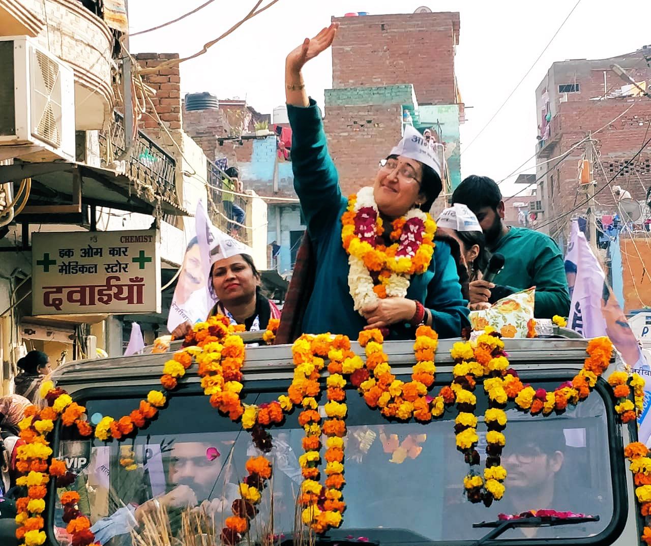 "There are lot of good people in other political parties also, there are good people who have often found they are not happy with the culture that exists in their political party," she said. Credit: Twitter (@AtishiAAP)