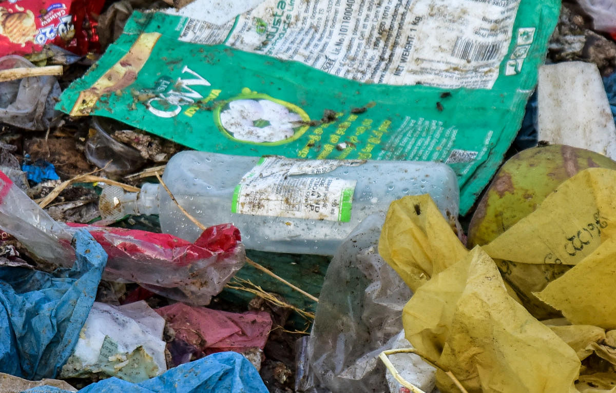 Biomedical waste (Image for representation/ DH Photo by Prashanth HG)