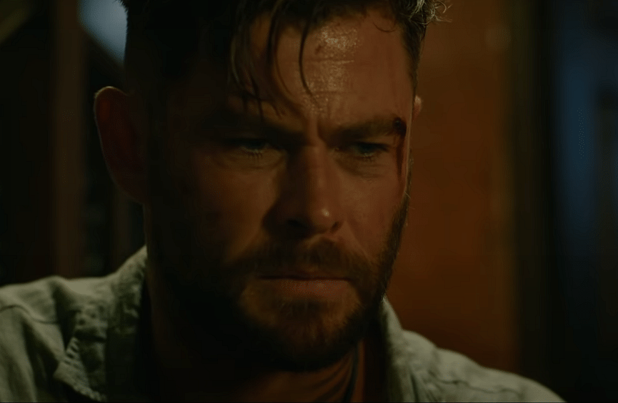 Chris Hemsworth in 'Extraction'. Image: Netflix/YouTube