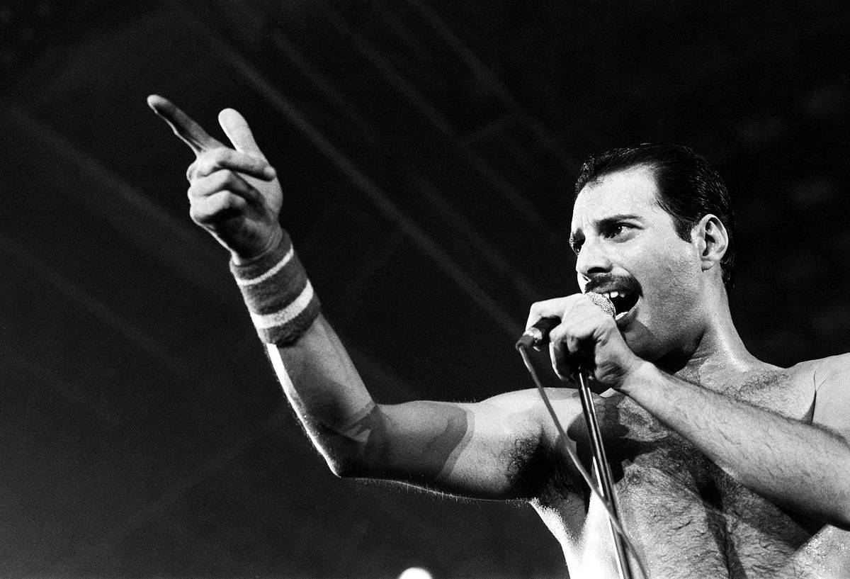 Freddie Mercury in 1984 (DH photo)