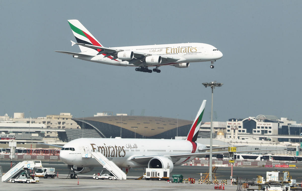 Emirates Airbus A380. Reuters/File photo