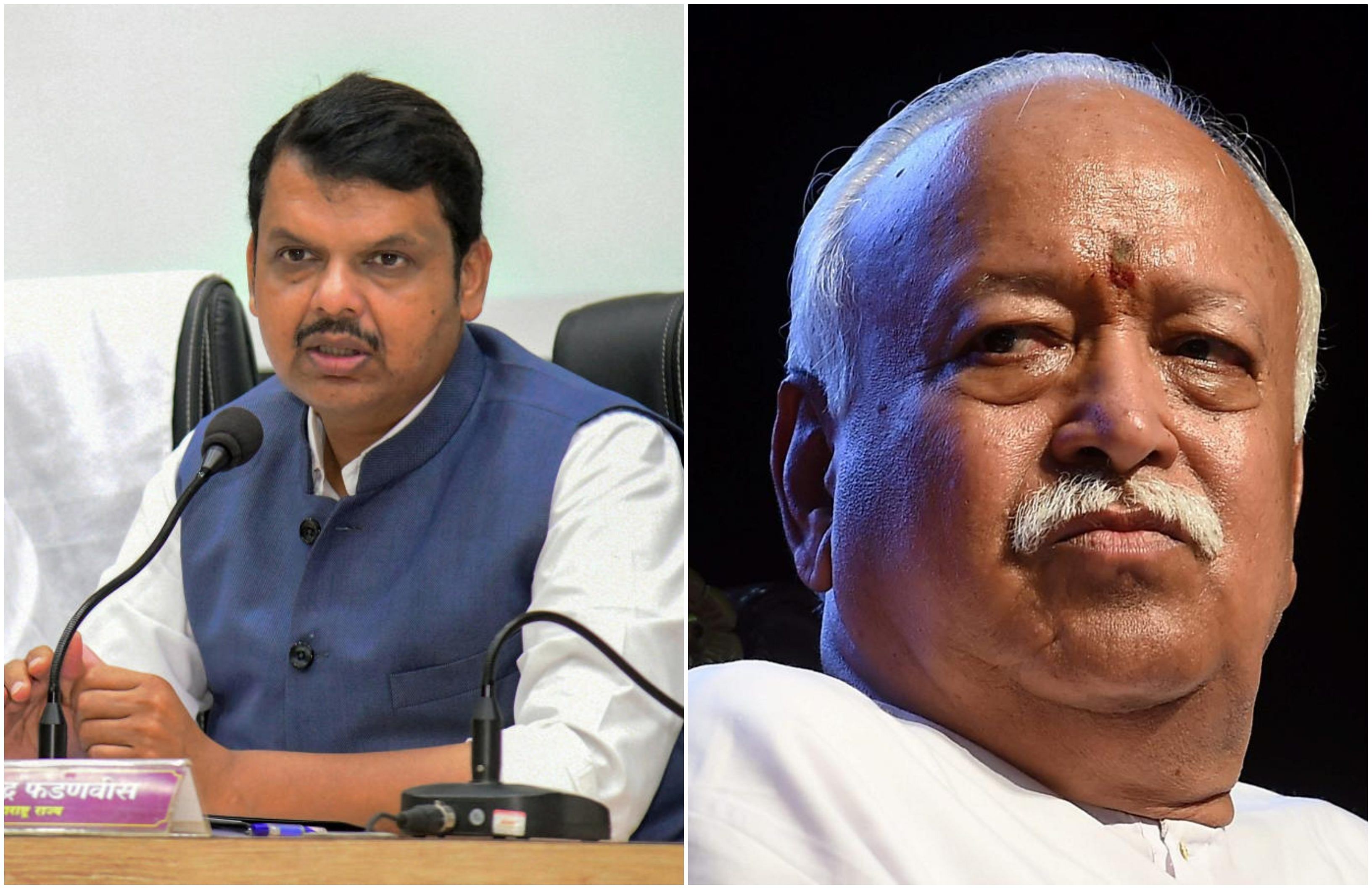 RSS functionaries in Nagpur were tight-lipped about what transpired at the meeting, though it is being speculated that the meeting was about the political deadlock in the state after the October 21 assembly elections.