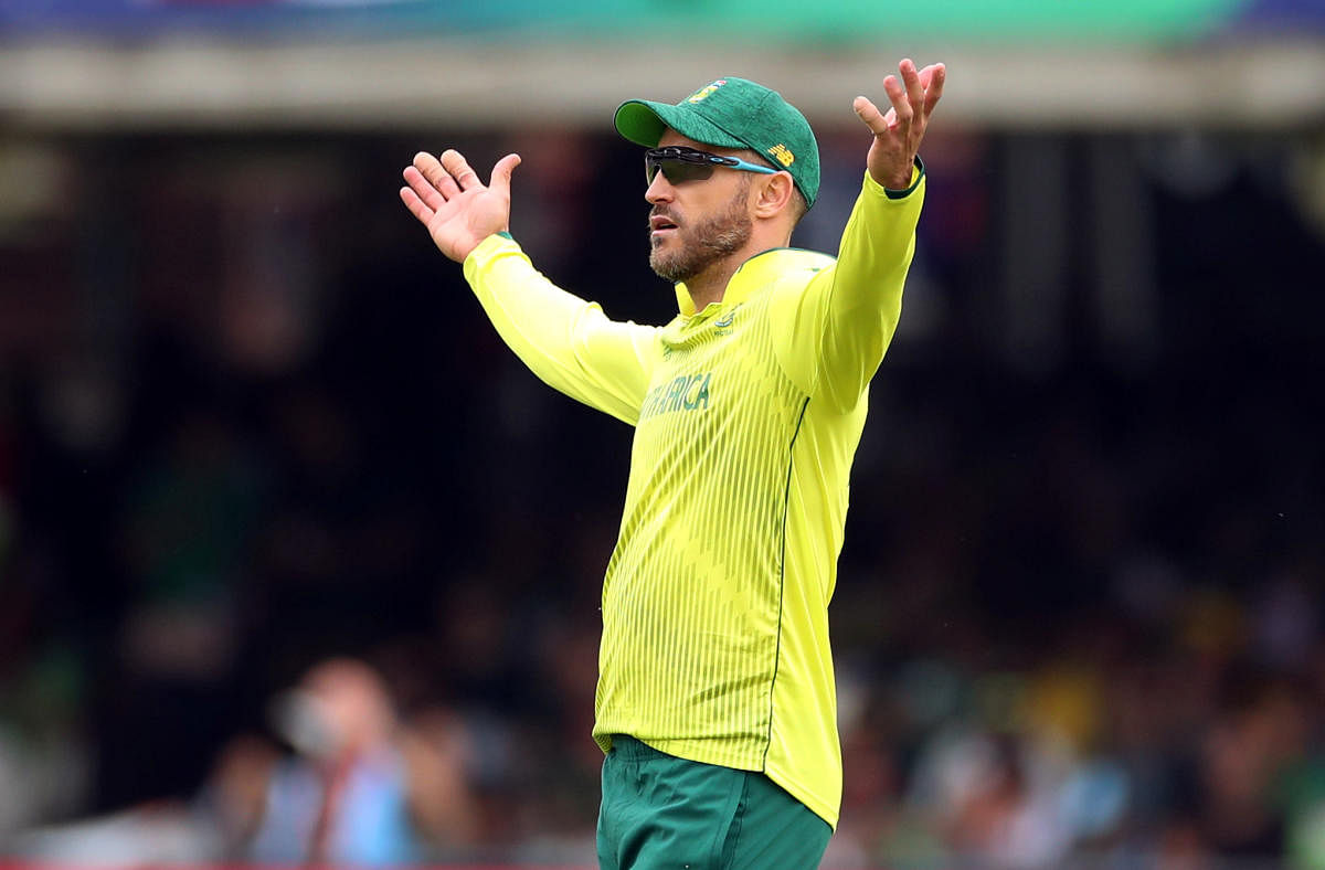 Faf du Plessis has acknowledged that South Africa now want this World Cup to end after a horrible run. Photo run: Reuters