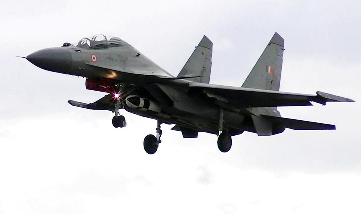 To a question in Lok Sabha on a MiG 29 KUB (Trainer) catching fire in Goa, Union Minister of State for Defence Shripad Naik said that on November 11, the aircraft encountered a flock of birds after takeoff from the Dabolim naval air station and caught fire. Representative image/AFP