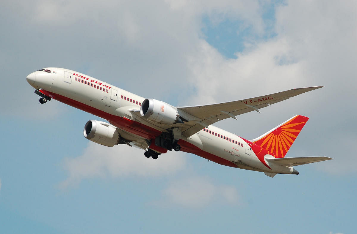 The MPs questioned Civil Aviation Secretary P S Kharola on whether it is feasible to sell Air India at a time when aviation sector is witnessing major disruption across the world due to coronavirus, the sources said. (DH file Image)