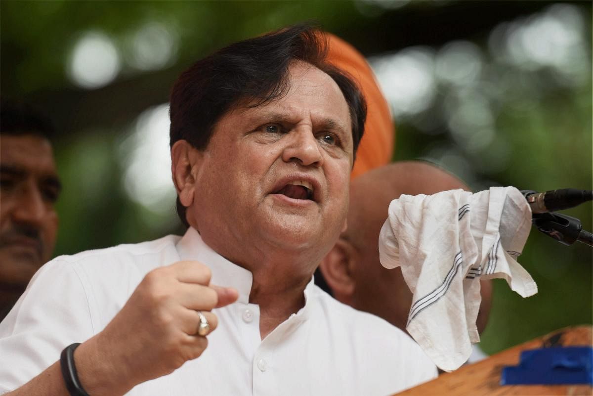 Senior Congress leader Ahmed Patel said the BJP should have come out with a 'maafinama' (letter of apology) instead of a manifesto. (PTI File Photo)