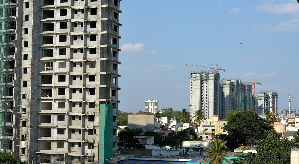 Several realty projects in the state, including upmarket ones in Bengaluru, have been sold below the market value for at least three consecutive years.