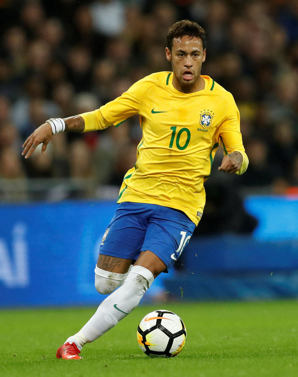 Neymar feels he is in a race against time to be mentally fit for the World Cup in Russia. REUTERS