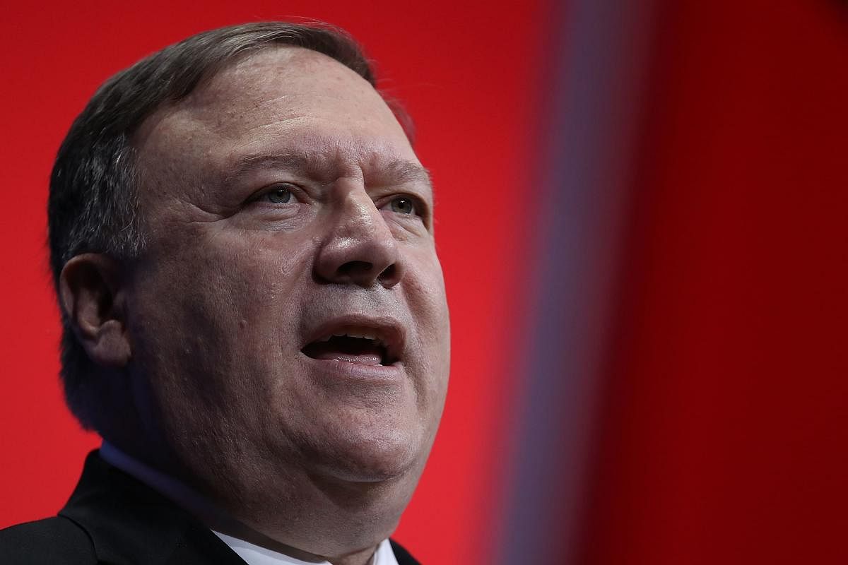 US Secretary of State Mike Pompeo. (AFP)