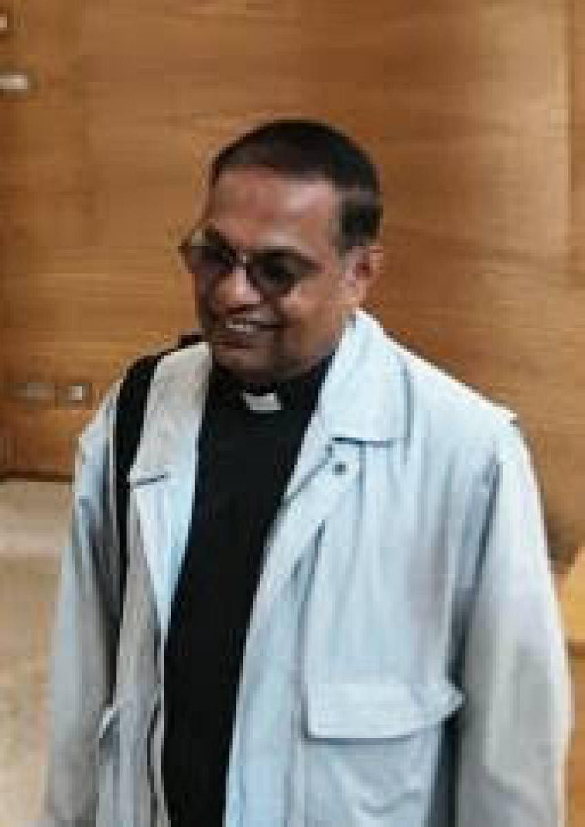 Fr Peter Paul Saldanha. DH Photo.