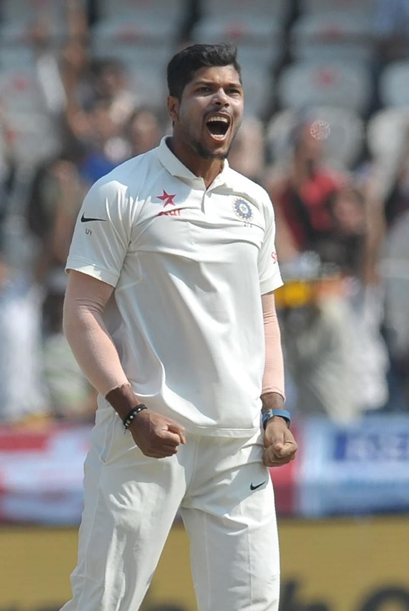 Umesh Yadav was the pick of the Indian bowlers, bagging two wickets against Essex. FILE PHOTO