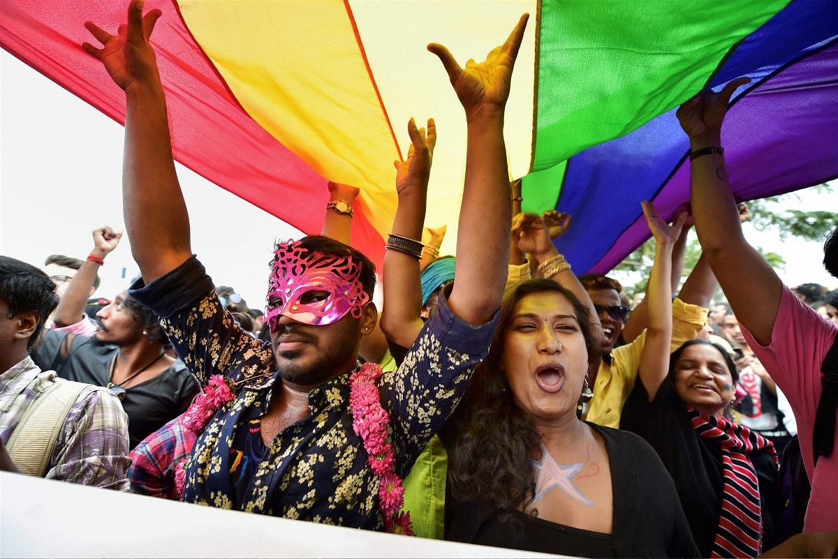 The apex court bench, headed by Chief Justice Dipak Misra, struck down Section 377 as being violative of the right to equality. (PTI File Photo)