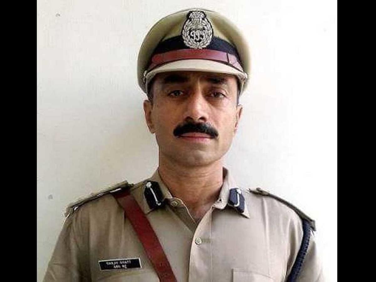 Ex-IPS Officer Sanjiv Bhatt was convicted and given life imprisonment in a custodial death case. (DH Photo)