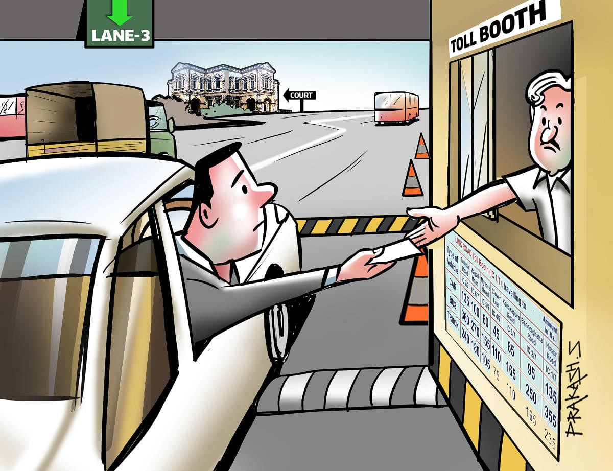 Advocates have sought exemption from toll, saying they have to frequently pass through toll gates to reach courts in Devanahalli and Nelamangala