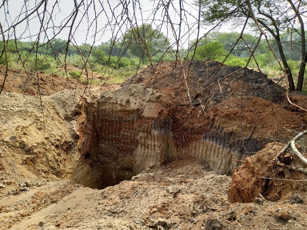 According to residents, during the real estate boom in Sarjapur illegal sand mining became rampant.