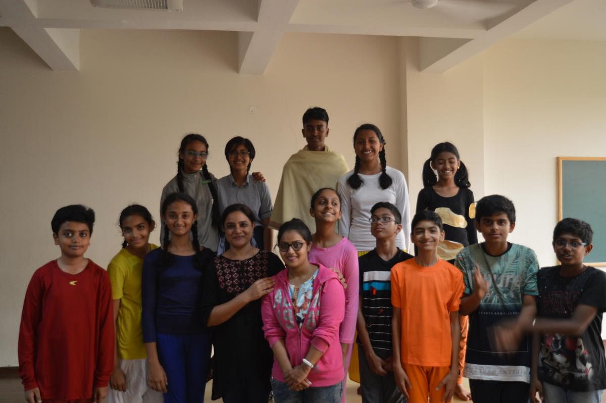 Students of Deccan International School will be staging ‘Struggling Roots’, the adaptation of a Kannada play, on Sunday at the theatre festival.