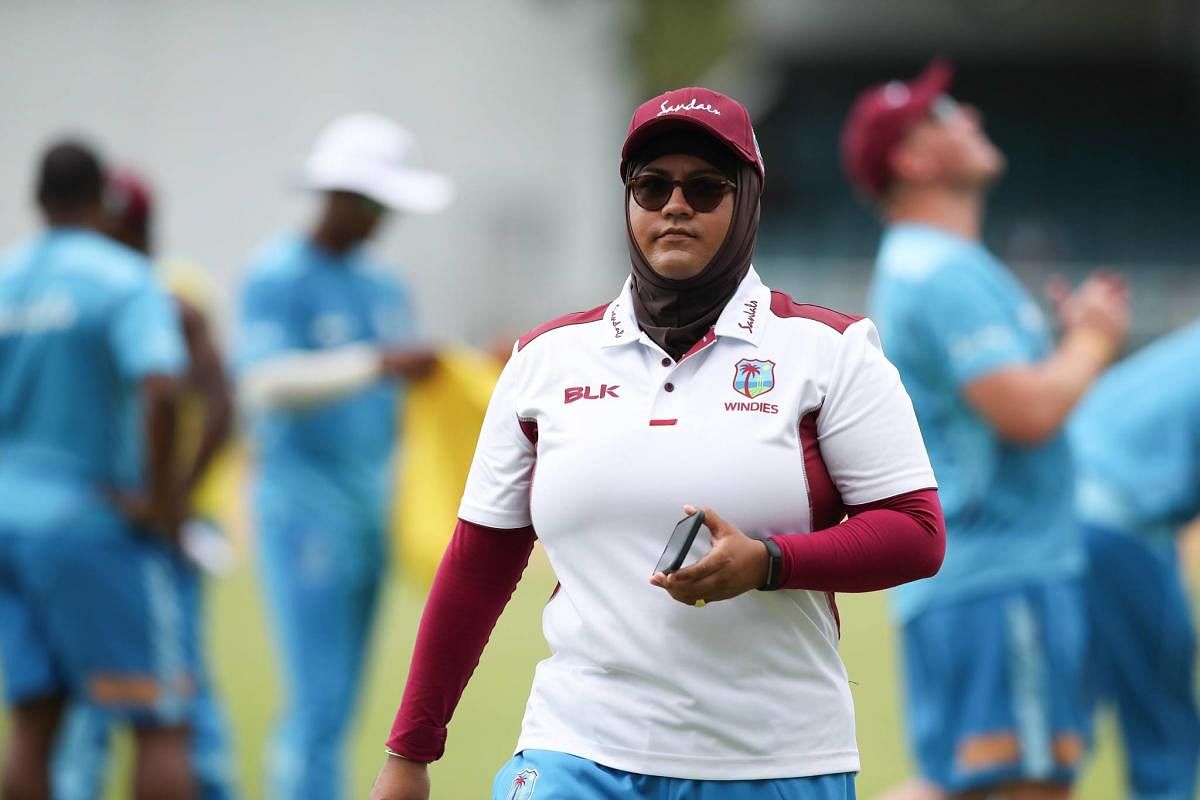 Naasira Mohammed is the media manager of West Indies' men's cricket team. 