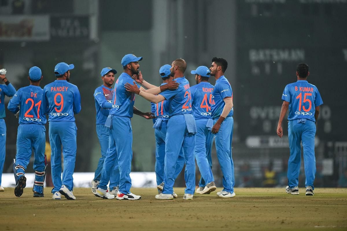 Various members of the team took to Twitter to share their feelings ahead of their departure with chinaman Kuldeep Yadav terming it an "exciting challenge". (PTI File Photo)