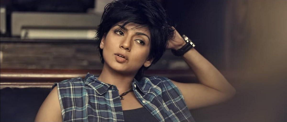 Sruthi Hariharan in ‘Tesla.’ She has accused actor Arjun Sarja of sexual misconduct.