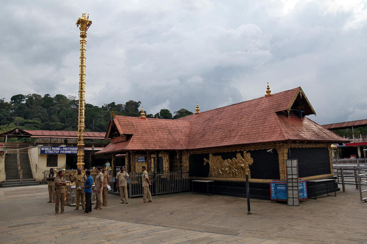 Sabarimala temple in Pathanamthitta (PTI File Photo)