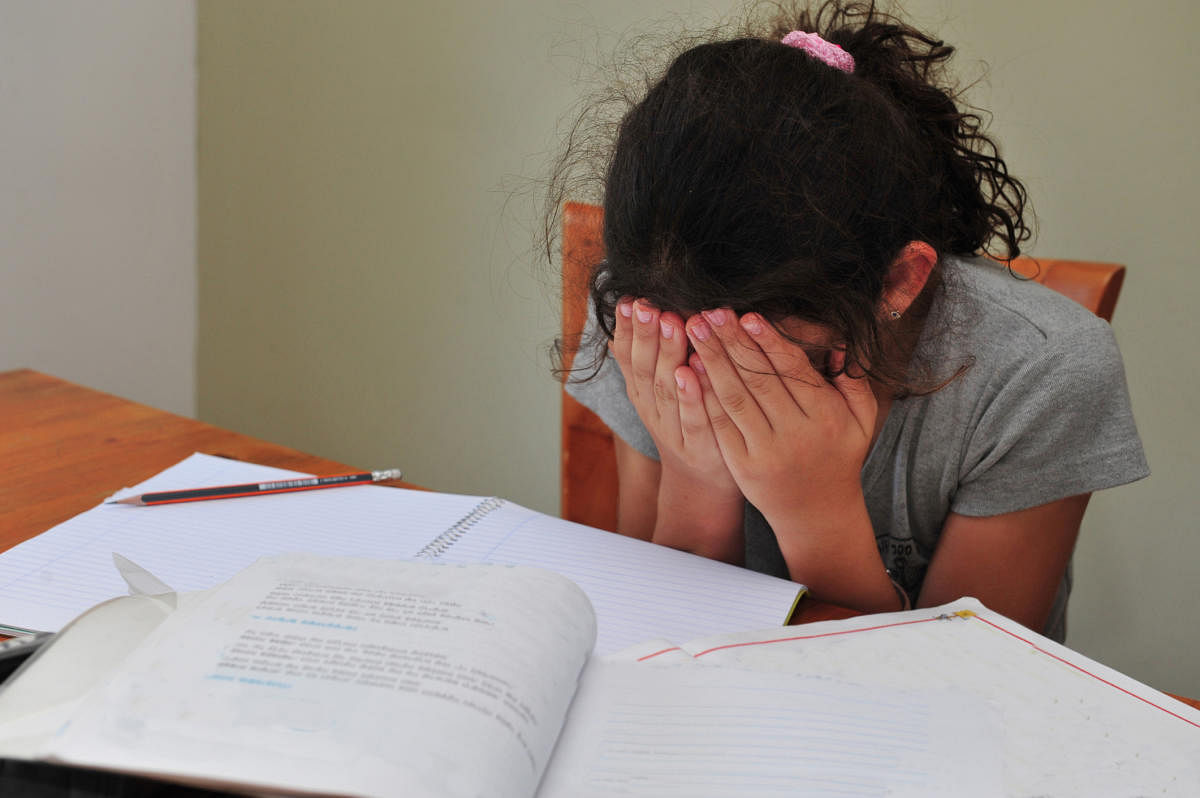 Frequent breaks while studying and relaxation techniques can reduce stress in children preparing for examinations.
