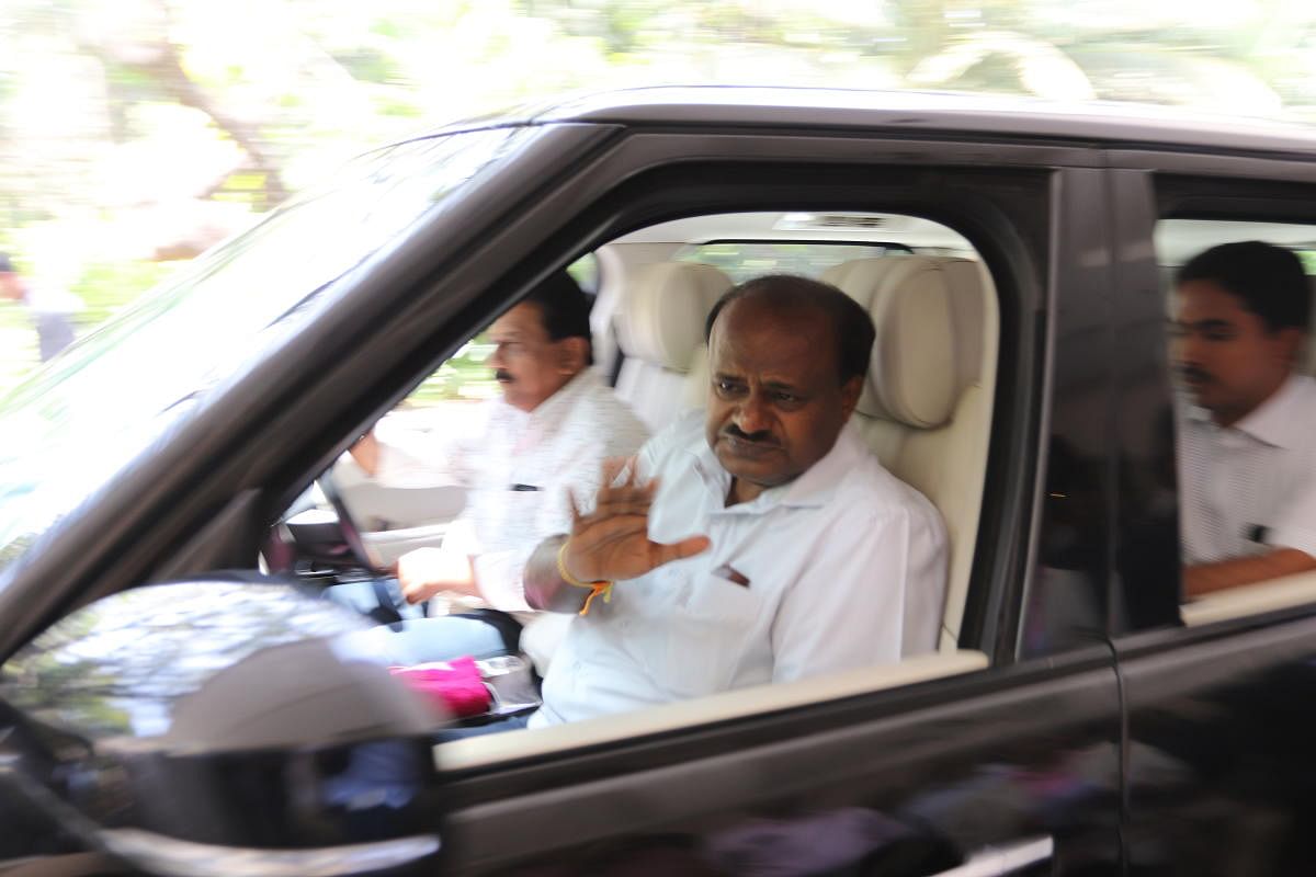Chief Minister Kumaraswamy. (DH File Photo)