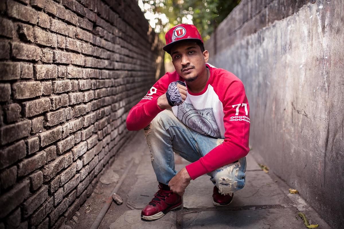 Divine says the street life in Mumbai still inspires him to rap.