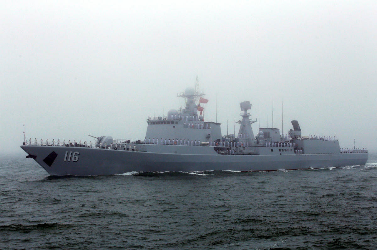 China said Thursday its navy warned off a French warship that had entered the Taiwan Strait earlier this month and has lodged an official protest over the rare move by a European power. (Reuters Photo)